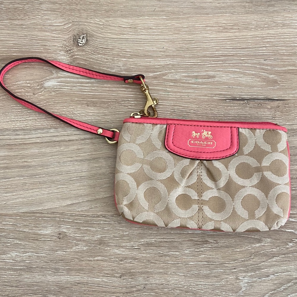 Coach Wristlet
